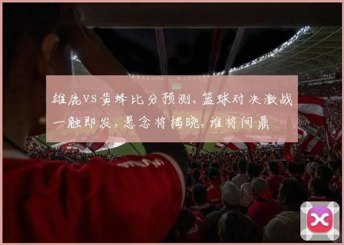 雄鹿vs黄蜂比分预测,篮球对决激战一触即发,悬念将揭晓,谁将问鼎